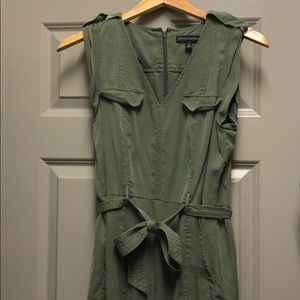 Green one piece romper